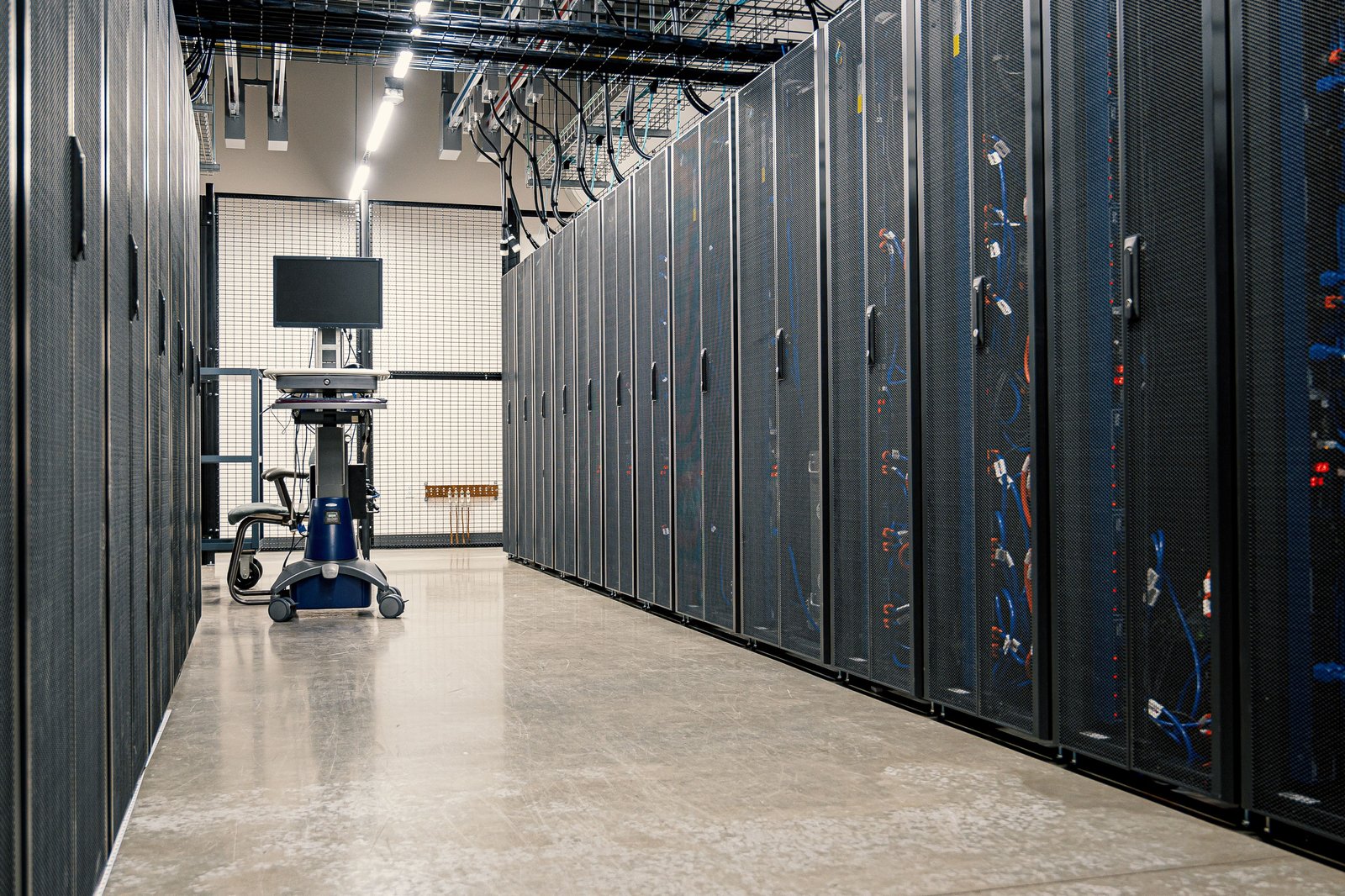 CloudTheTool managed data center — server racks